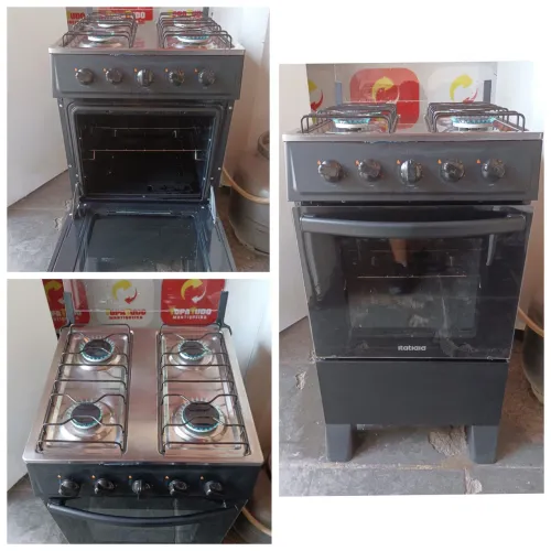 Fogão Itatiaia 4 Bocas preto Acendimento Manual ?