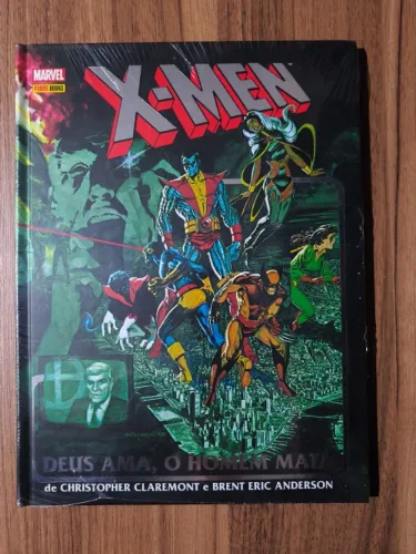 X-Men Deus Ama, o Homem Mata HQ Capa Dura Lacrado de época