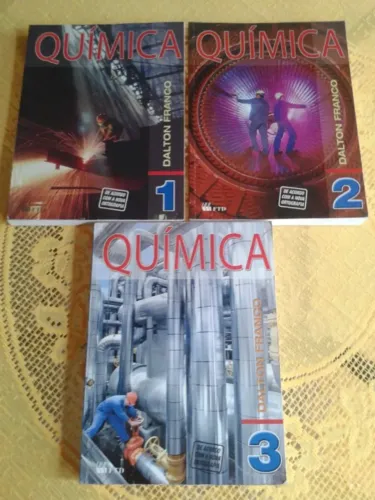 Livro - Química - Prof. Dalton Franco | Coleção Completa (3 Volumes)