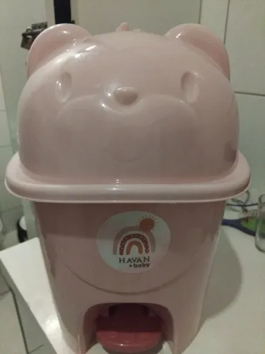 vendo lixeira para por fraldas sujas 6,5 litros