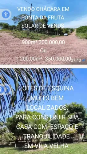 VENDO EXCELENTE LOTE - OPORTUNIDADE PARA QUEM QUER UMA CHÁCARA DENTRO DA CIDADE.