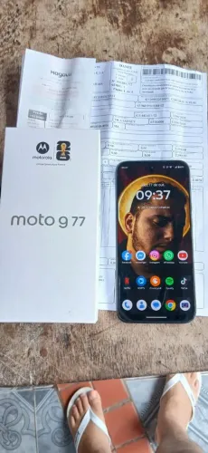 V/T Motorola Moto G77 5G completo com garantia
