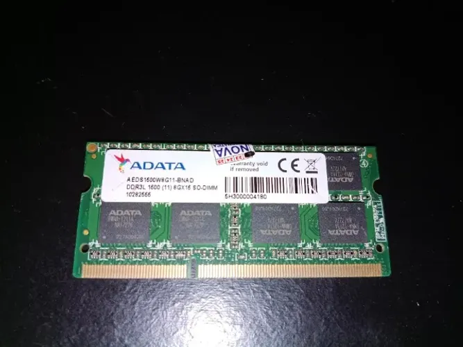 memória de notebook