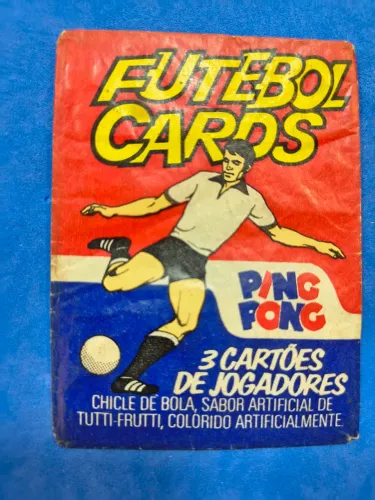 Envelope vazio original futebol cards ping pong 1979
