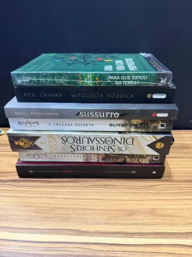 Livros novos, super conservados 
