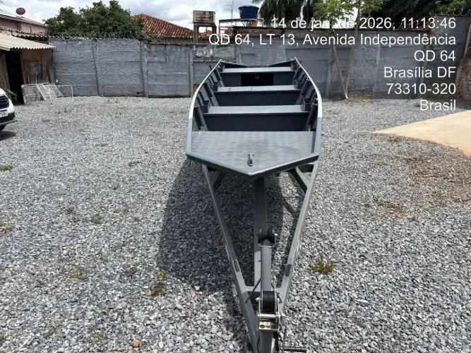 Kit Barco reboque e motor