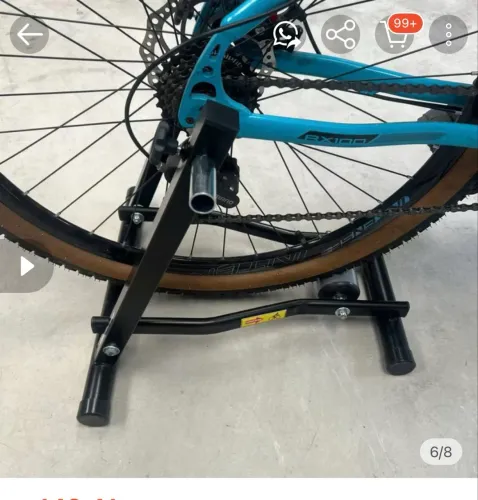 Vendo aparelho para pedalar sua bicicleta em casa!