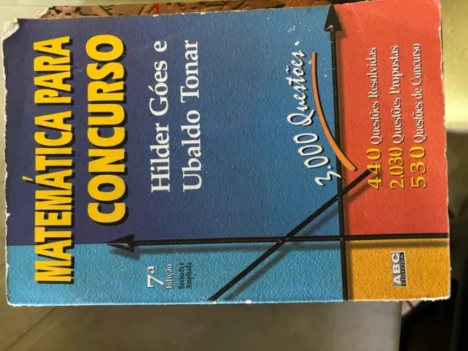 Livro de matemática concurso