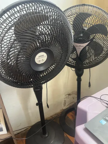 Ventiladores com defeito