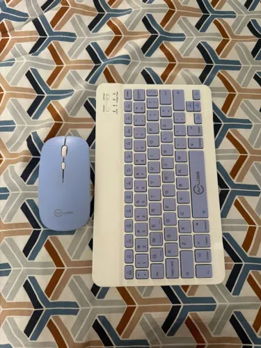 Kit Mouse e Teclado para iPad - Ideal para Estudos e Trabalho