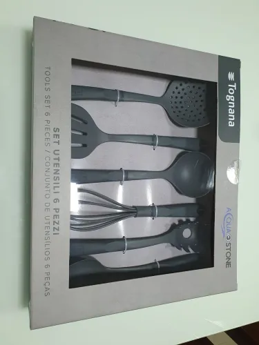 Conjunto de utensílios 6 peças tognana