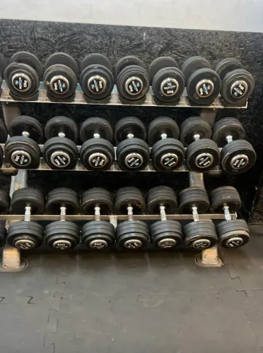 KIT DE DUMBELL WELLNESS DE 12 ATÉ 34KG0 MAIS SUPORTE