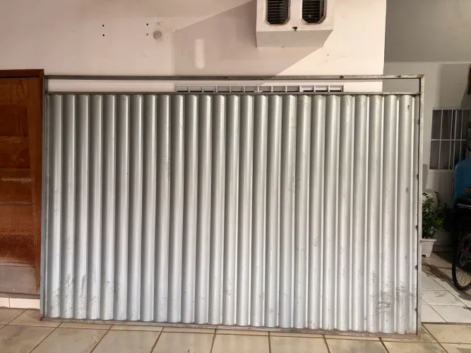 Portão de alumínio galvanizado 