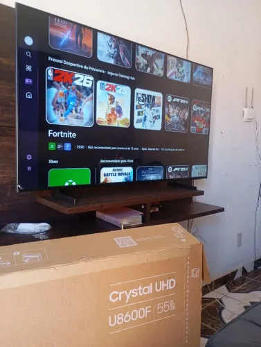 TV SAMSUNG 4K 55` POLEGADAS 