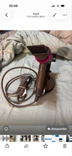 Secador de cabelo dyson