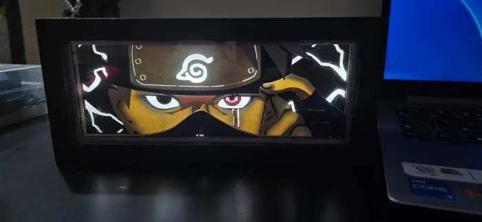 Decoração luminária Kakashi