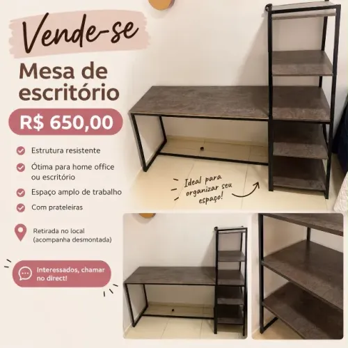 Mesa de escritório