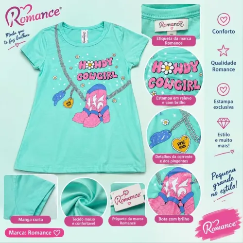 Vestido kids Romance