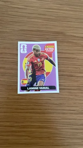 Figurinha Extra Sticker Lamine Yamal Original