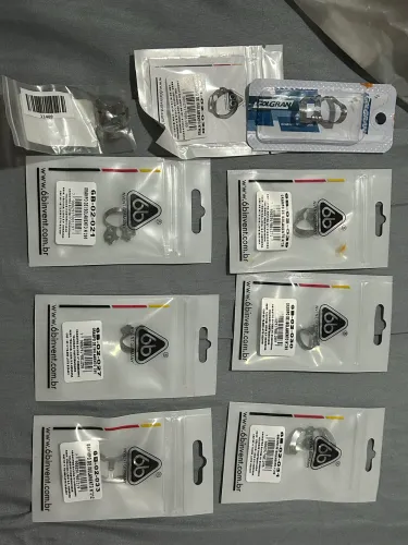 grampos para isolamento odontológico, kit com 9