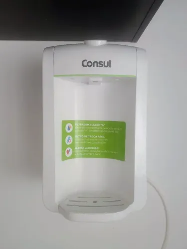 Purificador de Água Consul Natural Compacto com Filtragem Classe A CPC31AB Branco