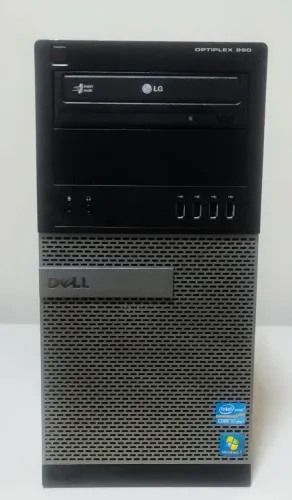 Gabinete Dell Optiplex 990 i7-2600 CPU 3.40GHz, 8Gb RAM e SSD-240Gb