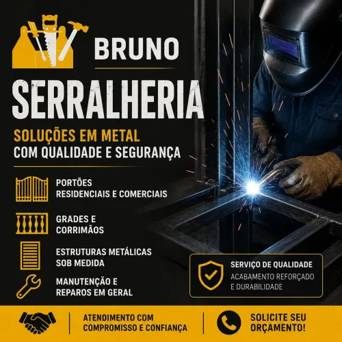 Serralheiro Profissional | Pequenas Manutenções e Grandes Estruturas Metálicas