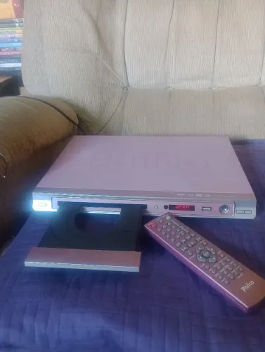 DVD Player / Karaokê Philco - Funcionando - Com Controle Remoto