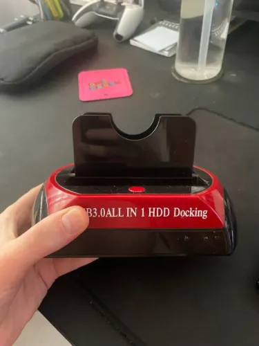 Base Dock Station Leitor de HD IDE e SATA (USB 3.0) - SÓ A BASE