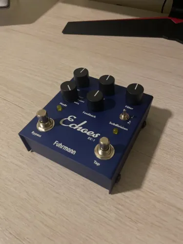 Pedal Delay Fuhrmann Echoes com Tap Tempo