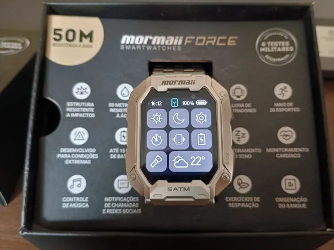 Relógio Smartwatch Mormaii Force 