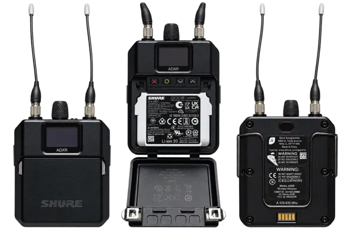 Shure ADXR Axient Digital PSM 470-636 MHz