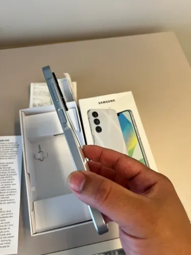 Samsung A16 c/ caixa e nota fiscal em meu nome