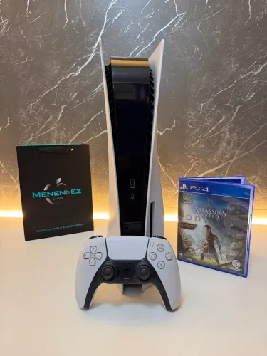 Ps5 Fat Midia Fisica completo mais Jogo Original de Brinde!