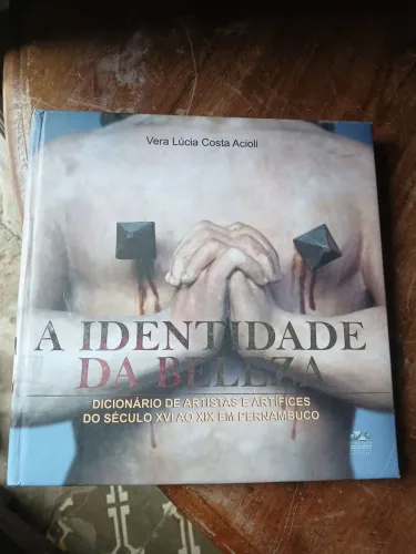 Livro A identidade da beleza .Dicionario de artistas e artífices do seculo XVI  ao XIX PE 