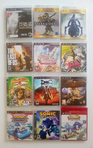 Jogos ps3 original - atenção na descrição - FAÇO OLX PAY!