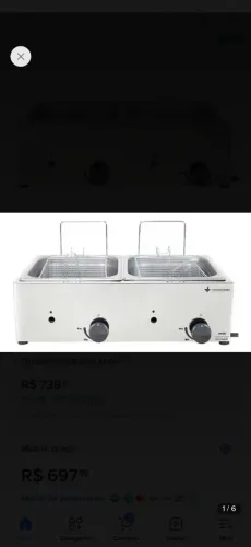 Vendo fritadeira a gás