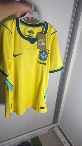 Camisa Brasil Amarela Torcedor - M