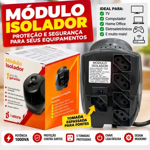 Módulo Isolador Potência 1000