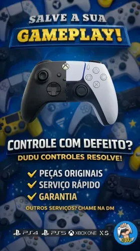 Conserto Reparo Controles PS4/PS5/XBOX