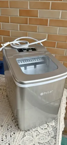 Máquina De Gelo Polar - Ice Maker - Prata - SEMINOVA