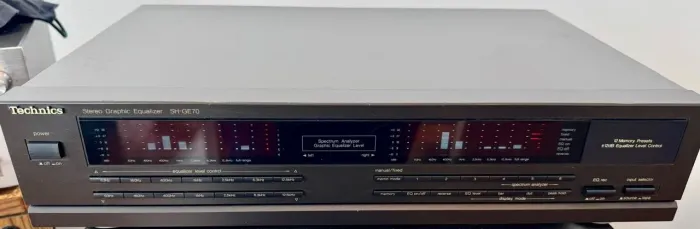 Equalizador Gráfico Technics SH-GE70 - Como Novo - Revisado