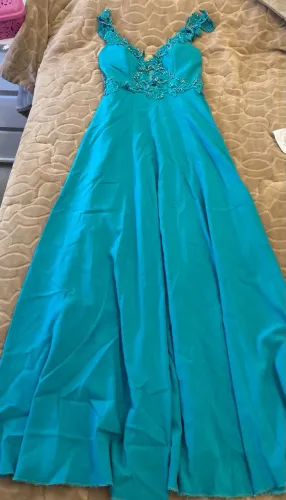 Vestido de festa bordado