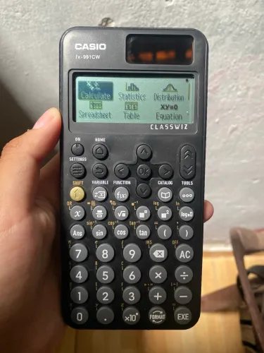 Calculadora científica Casio nova nunca usada fx 991