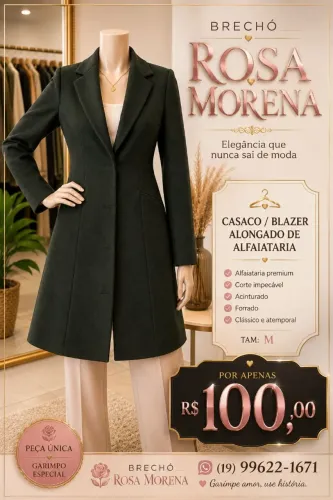 Sobretudo verde oliva