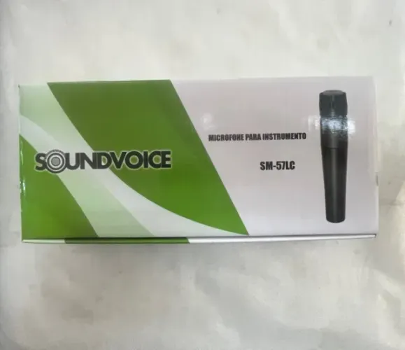 Microfone Dinâmico Soundvoice SM 57 LC