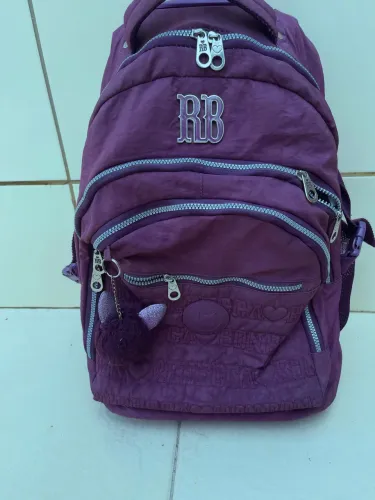 Mochila infantil c/ rodinhas RB Rebeca bonbon
