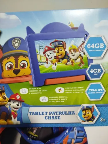 Vendo tablet infantil Patrulha Canina