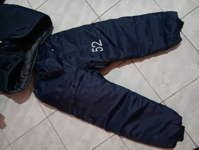 Roupa térmica de frio