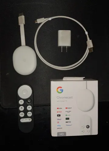 CHROMECAST HD COM GOOGLE TV